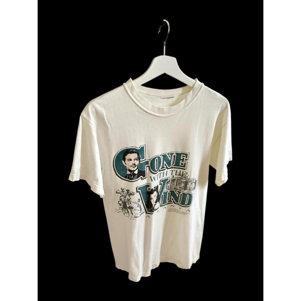 Vintage 1994 Gone With The Wind T-shirt Men's Medium Graphic Movie Single Stitch